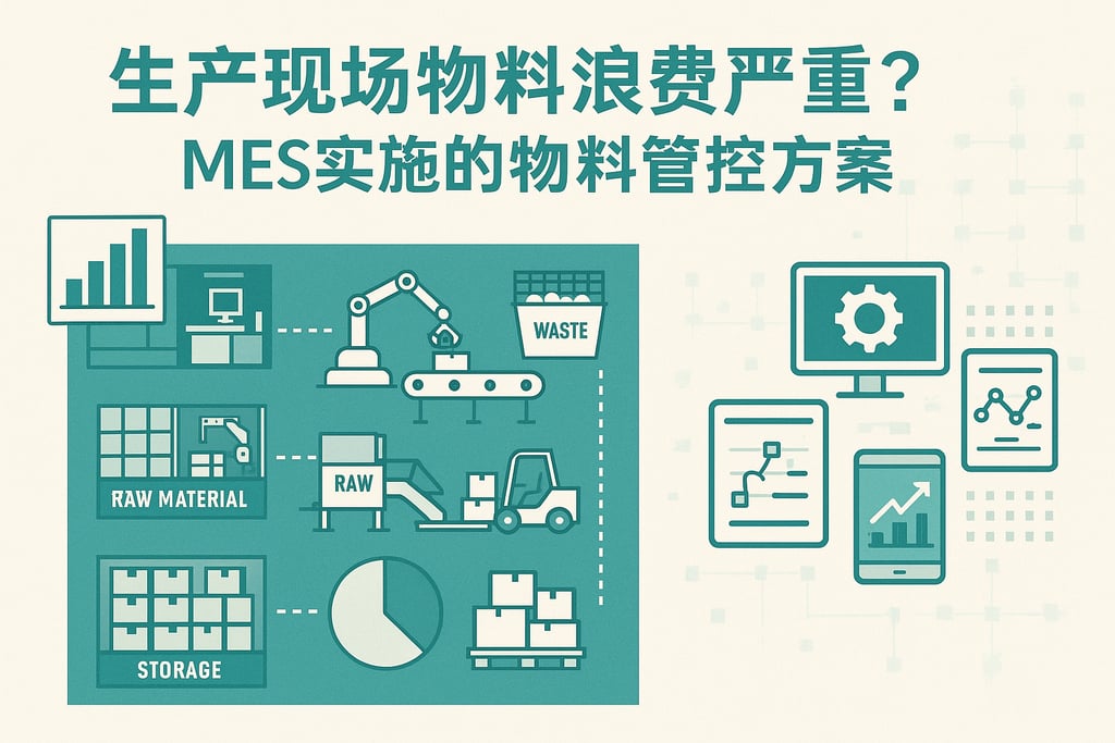 生产现场物料浪费严重？MES 实施的物料管控方案